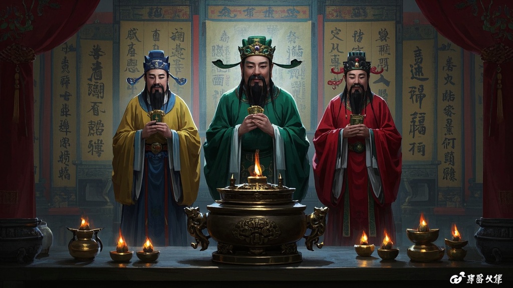 春节求财文化：道家五路财神、开财库符及财神咒念法解析